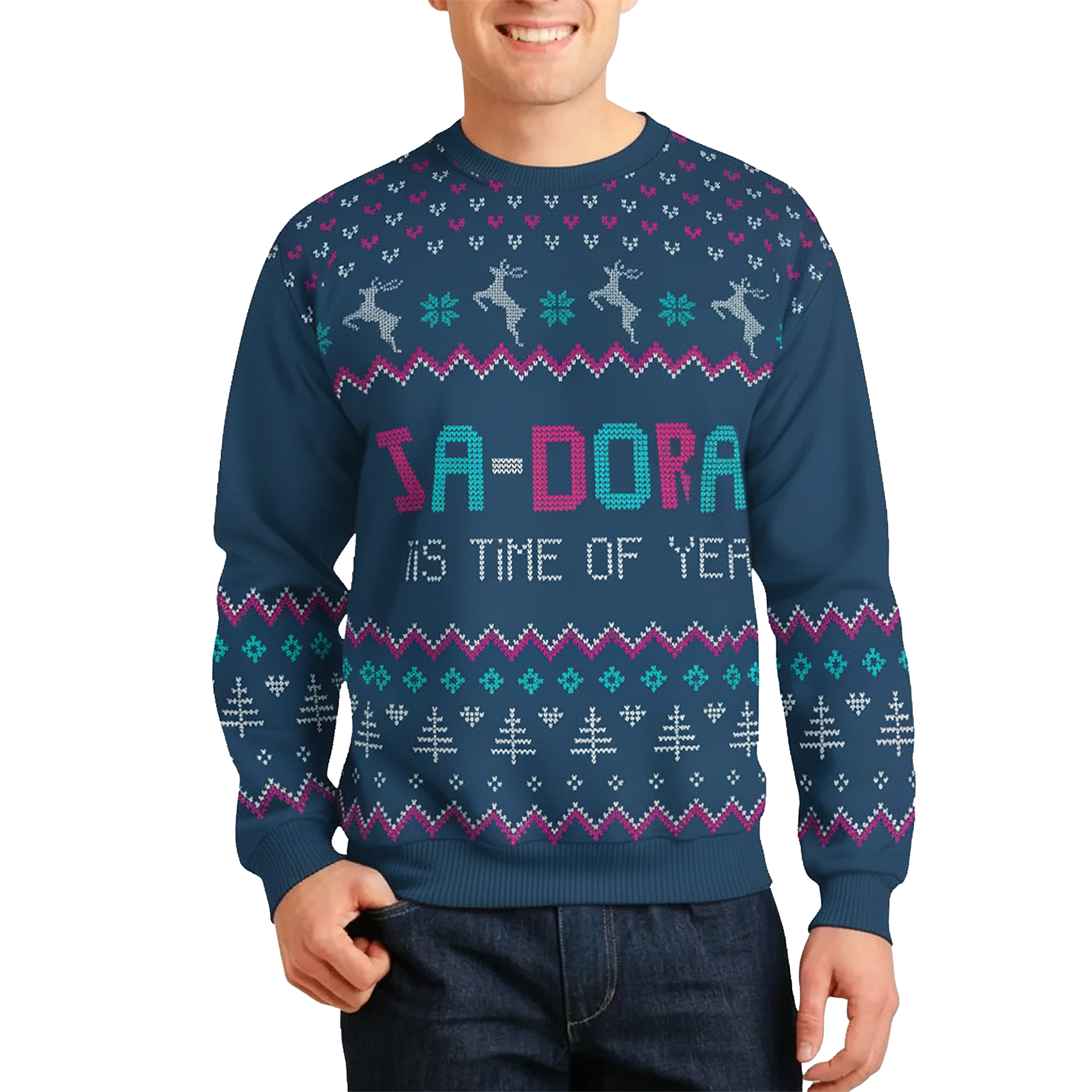 The A-DORA-ble Ugly Christmas Sweater