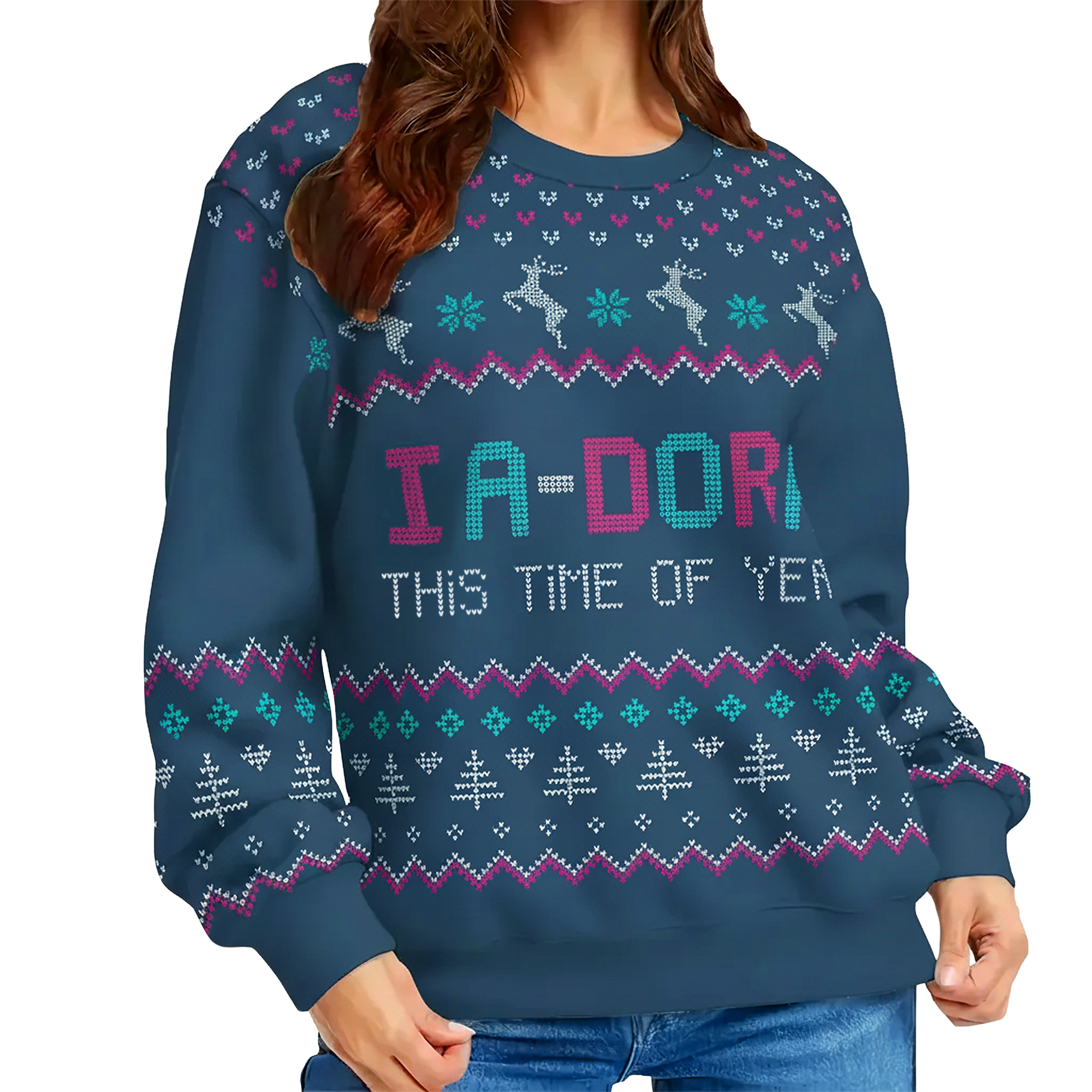 The A-DORA-ble Ugly Christmas Sweater